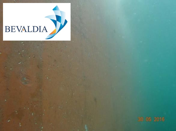 Underwater hull cleaning Eleusis, Greece BEVALDIA