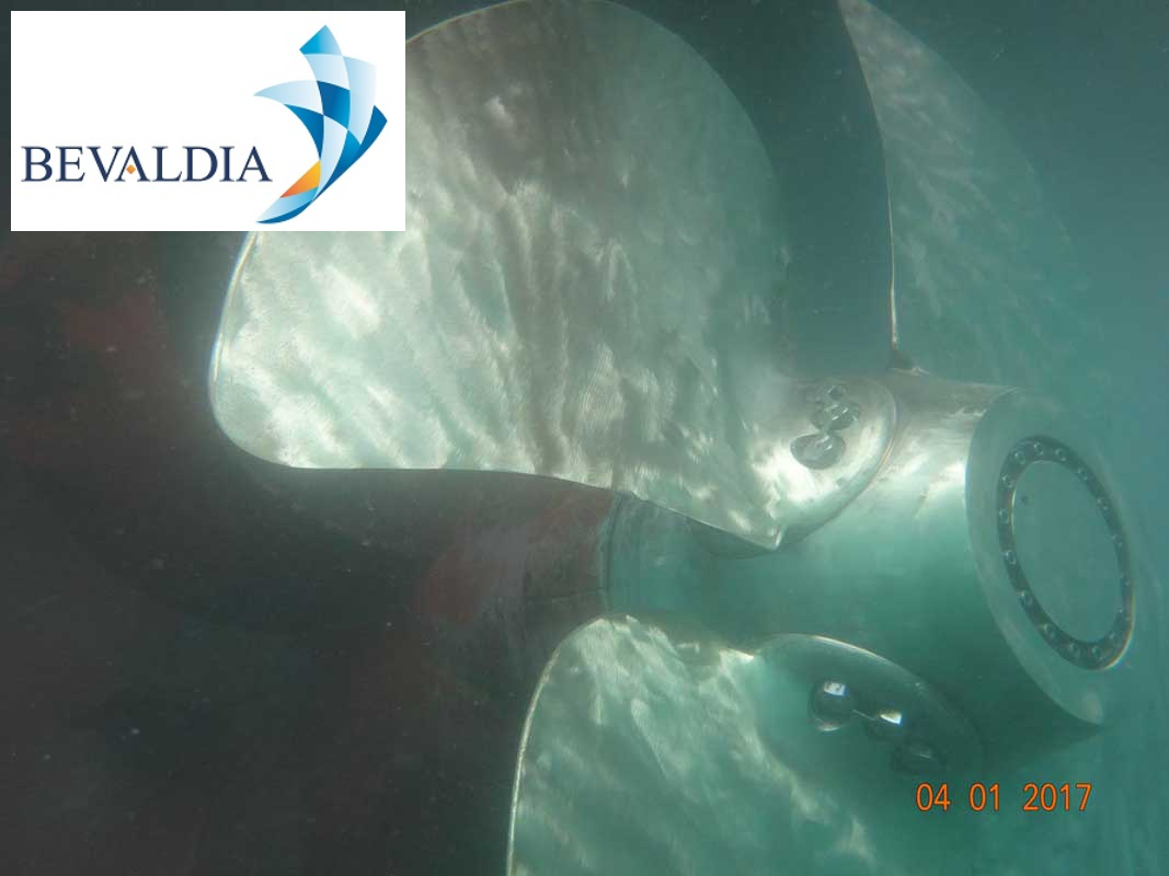 Underwater hull cleaning Nea Karvali, Greece BEVALDIA