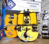 GAMSRO BRUSH KART SYSTEM - POWER PACK (BEVALDIA-PSOMAKARA)3 underwater brush kart system BEVALDIA
