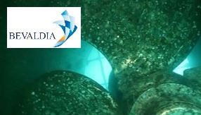 Underwater hull cleaning Balikpapan Indonesia BEVALDIA PSOMAKARA