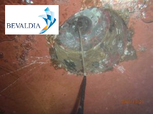Underwater echo sounder replacement Thessaloniki, Greece BEVALDIA PSOMAKARA