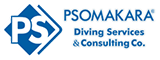 psomakara diving services logo