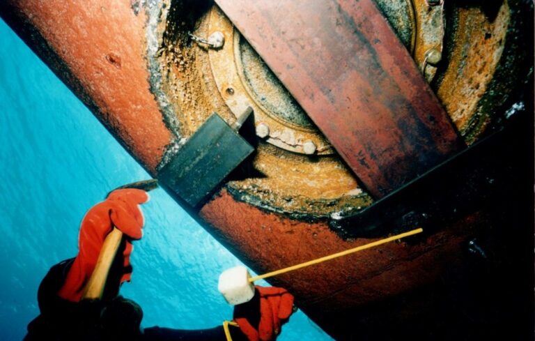Rudder Repair, Underwater Rudder Inspection for Ships - BEVALDIA