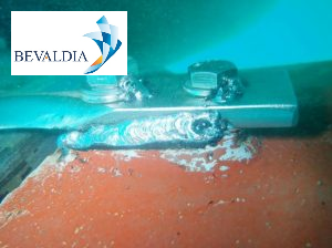 IN WATER ROPE CUTTER REPLACEMENT AND INSTALLATION (BEVALDIA-PSOMAKARA) propeller rope cutter replacement