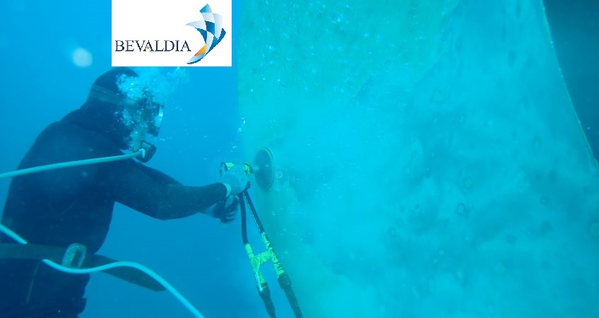 Underwater hull cleaning Chios Kali Limenes Kalamata