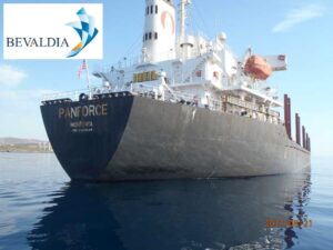 Underwater installation of anodes and hull cleaning Lavrio BEVALDIA