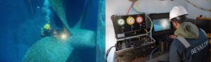 Underwater hull cleaning Lome BEVALDIA