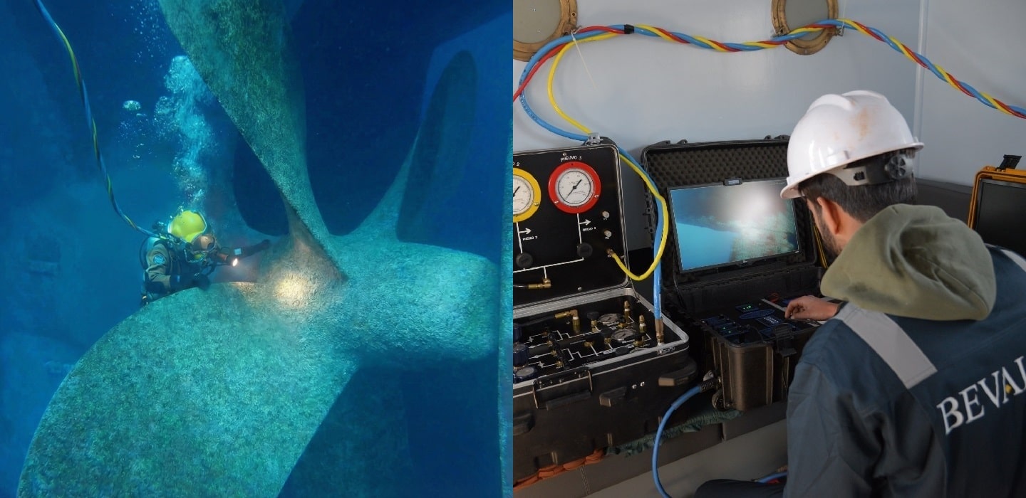 Underwater hull cleaning Nigeria BEVALDIA