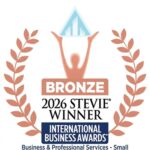 Bronze Stevie Award in Business & Professional Services by BEVALDIA